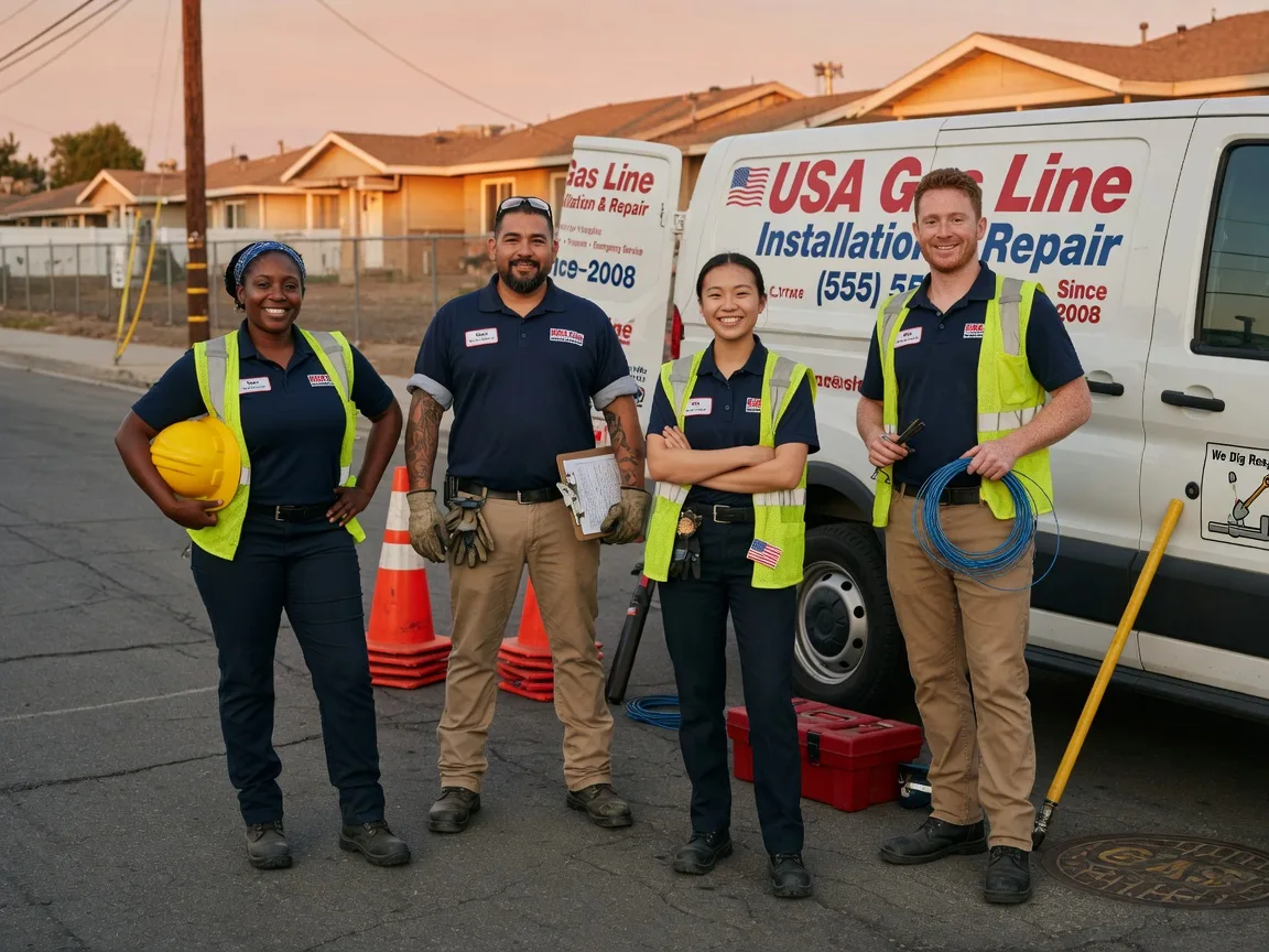 Gas Line Installation company in Badger, MN
